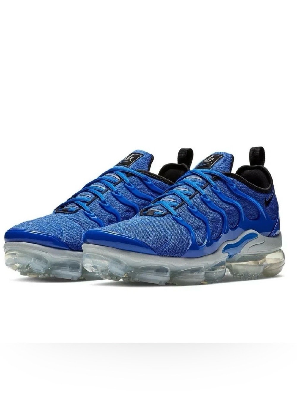 Nike 🔥 Air VaporMax Plus Game Royal Racer Blue Men's Size 9.5 924453 404 - Picture 8 of 10